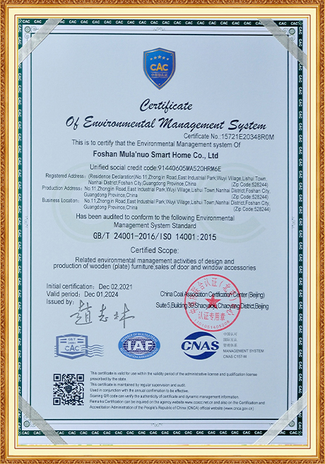 Certificate Of Honor