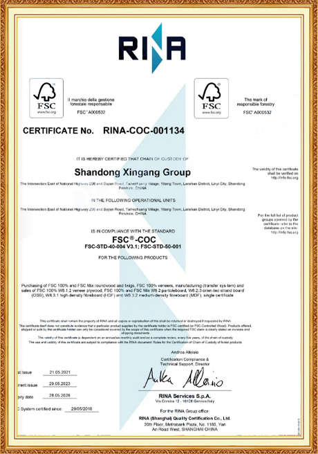 Certificate Of Honor